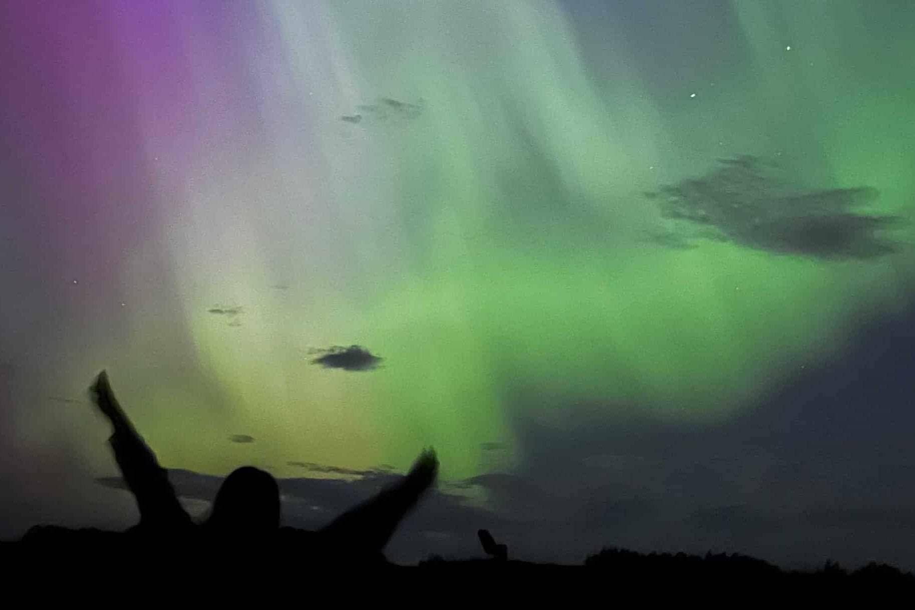 Northern Lights Magic in St Andrews